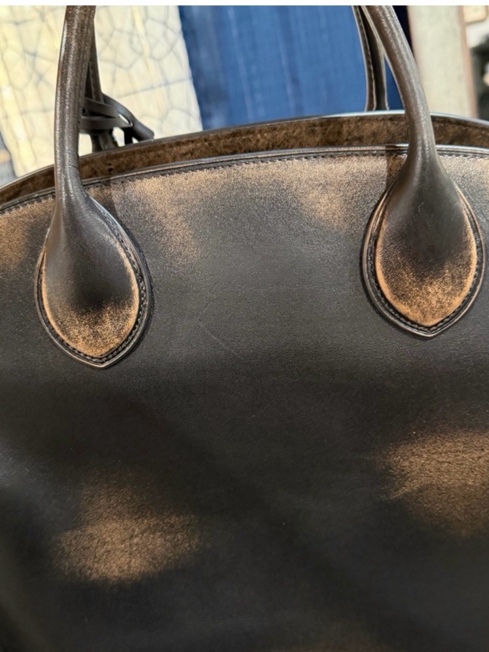 Coach Runway Soft Empire Carryall Loved Leather 40 Bag - Picture 6 of 11